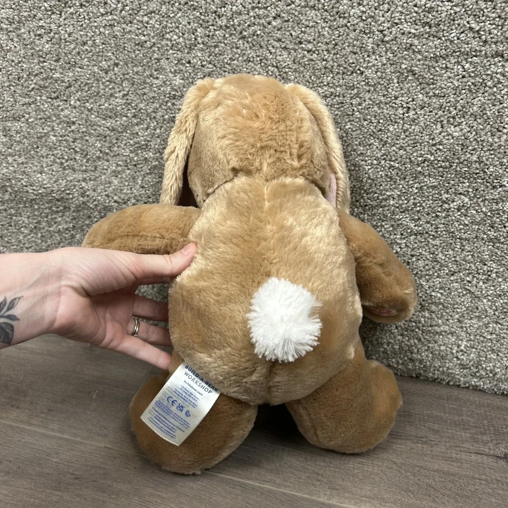 Build A Bear Workshop Pawlette Tan Bunny Rabbit Plush Floppy Ears 15 inch
